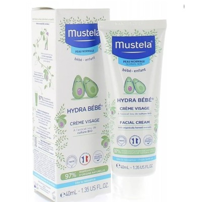 Mustela hydra bebe creme visage 40 ml