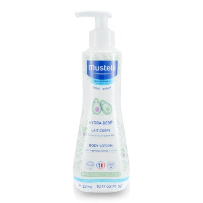 Mustela lait corps hydra bebe à l’avocat de l’agriculture biologique 300ml