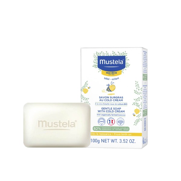 Mustela savon surgras au cold cream nutri-protecteur 100g