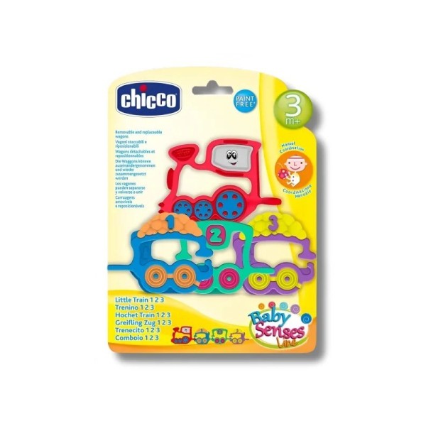 CHICCO – jouet hochet train 123 +3mois