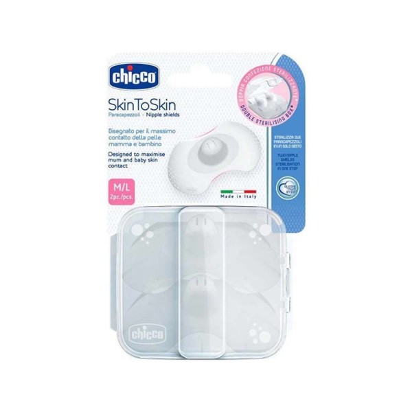 Chicco disque sein silicone m-l