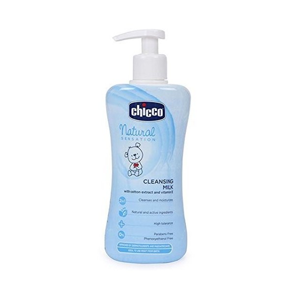 CHICCO NATURAL SENSATION CLEANSING MILK – 300 ML