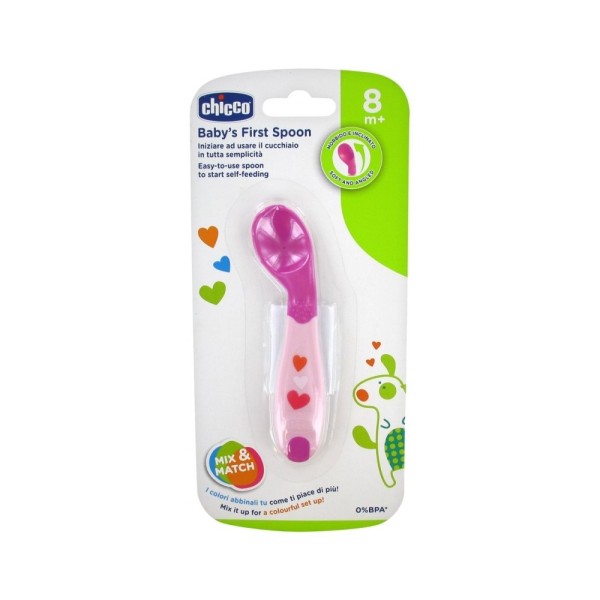 CHICCO PREMIERE CUILLERE 8M+ fille