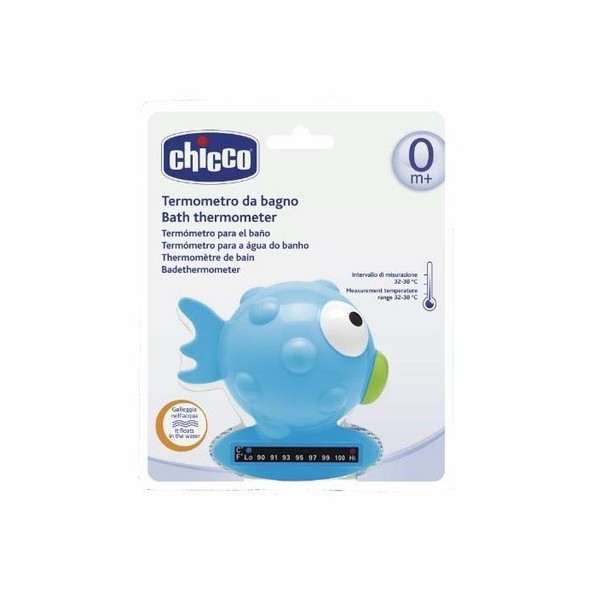 CHICCO THERMOMETRE DE BAIN POISSON BLEU