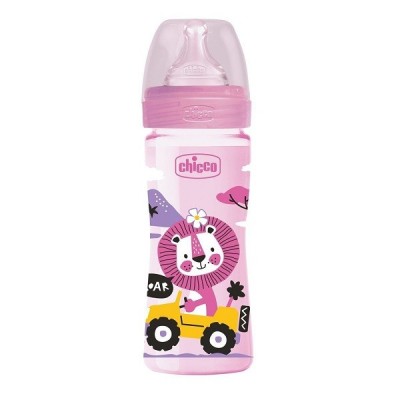 Chicco Biberon en plastique 250 ml girl