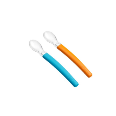 Chicco cuilliere silicone 6m+ 2pc