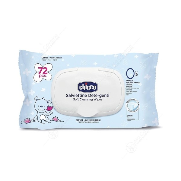 Chicco lingette 72 pc