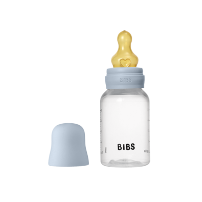 BIBS – Baby Bottle Round Latex 1 pack 150 ml Slow Flow