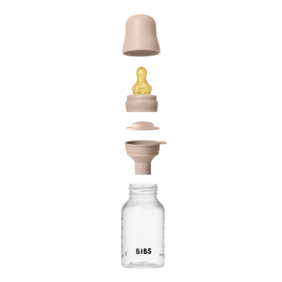 BIBS – Baby Bottle Round Latex 1 pack 150 ml Slow Flow