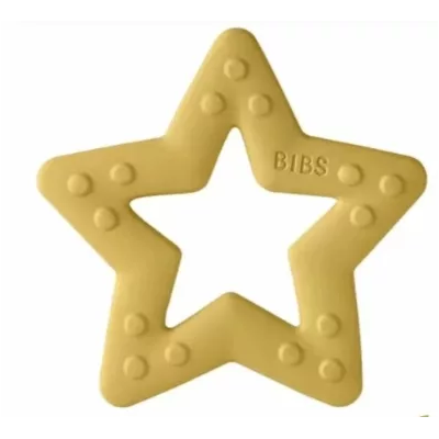 BIBS BABY BITIE ANNEAU DENTITION ETOILE