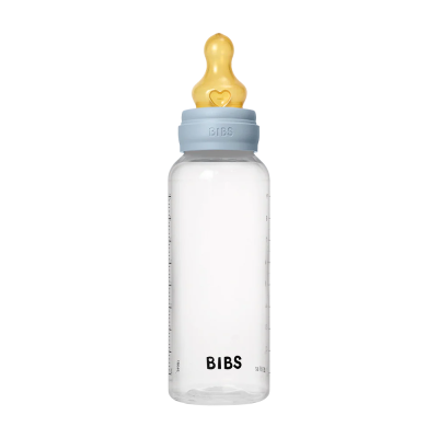 BIBS BIBERON BOTTLE LATEX MEDIUM FLOW BABY