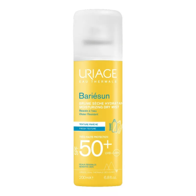 Brume solaire SPF50 Uriage – Haute protection visage et corps
