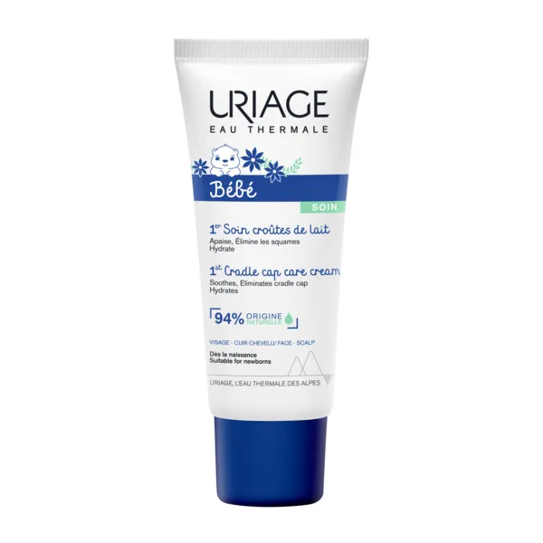 Uriage Bebe 1er Soin Croutes De Lait Visage Et Cuir Chevelu 40ml