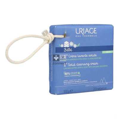 Uriage Bébé – 1ERE Crème Lavante Solide